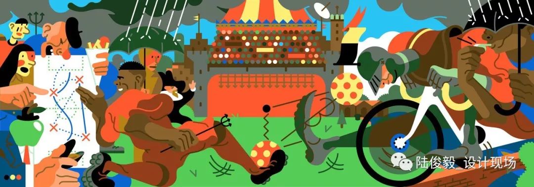 世界杯主题绘画分镜头插画,涂鸦26个字母设计图片手绘