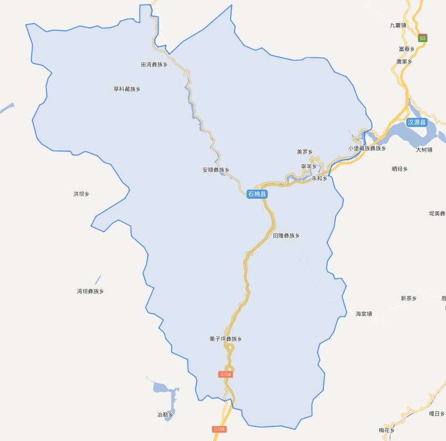 四川省石棉县,因该地盛产优质石棉而得名,全国唯一以矿命名的县