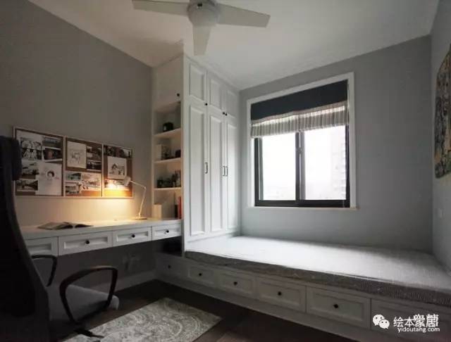 2平米独立小书房榻榻米,细长小书房想做成榻榻米