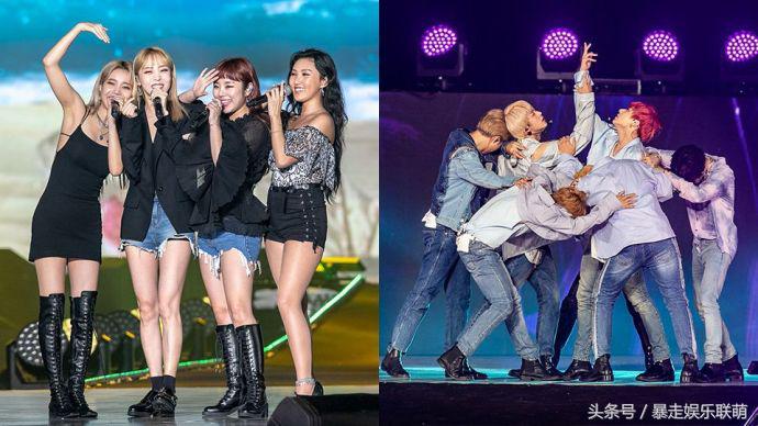 6大人气韩团中国台湾开唱，防弹少年团自制手幅献粉丝超暖心！