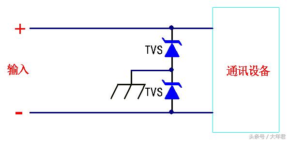 tvs瞬态抑制二极管怎么接线,tvs瞬态抑制二极管型号区别
