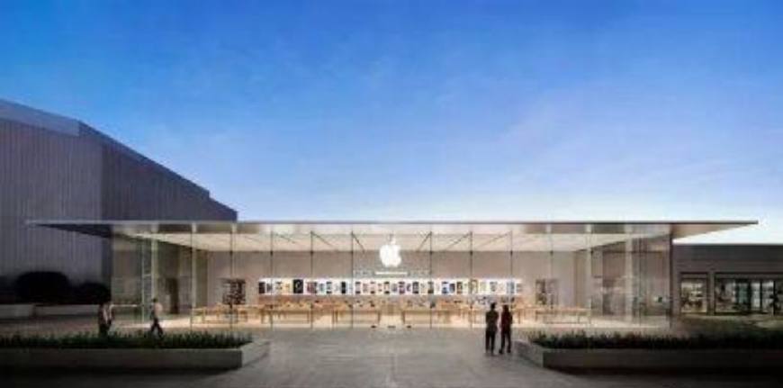 苹果精品店装修,苹果旗舰店店面装修