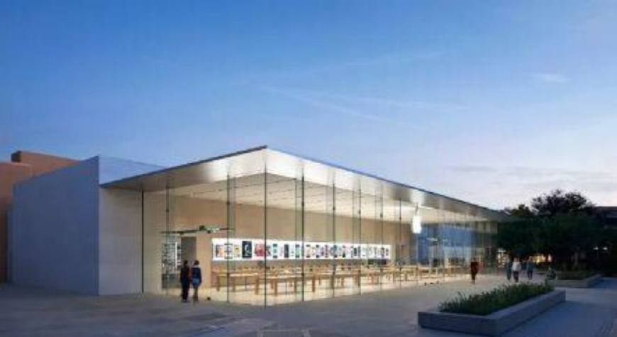 苹果精品店装修,苹果旗舰店店面装修