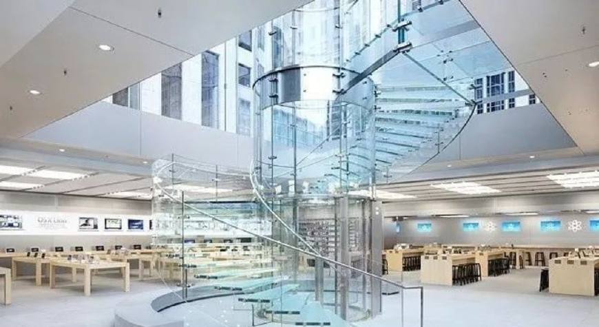 苹果精品店装修,苹果旗舰店店面装修