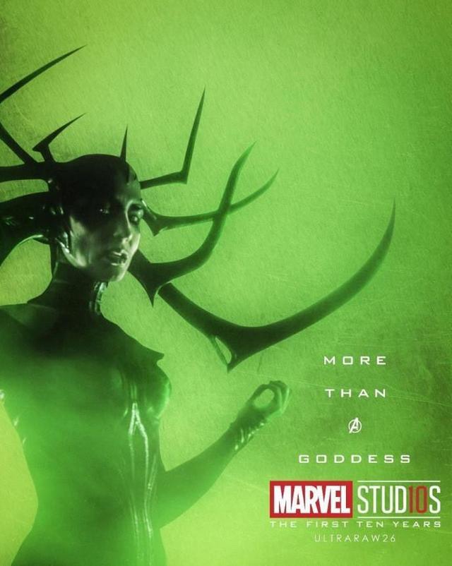 漫威10周年反派海报,漫威官方发布十周年特别角色海报