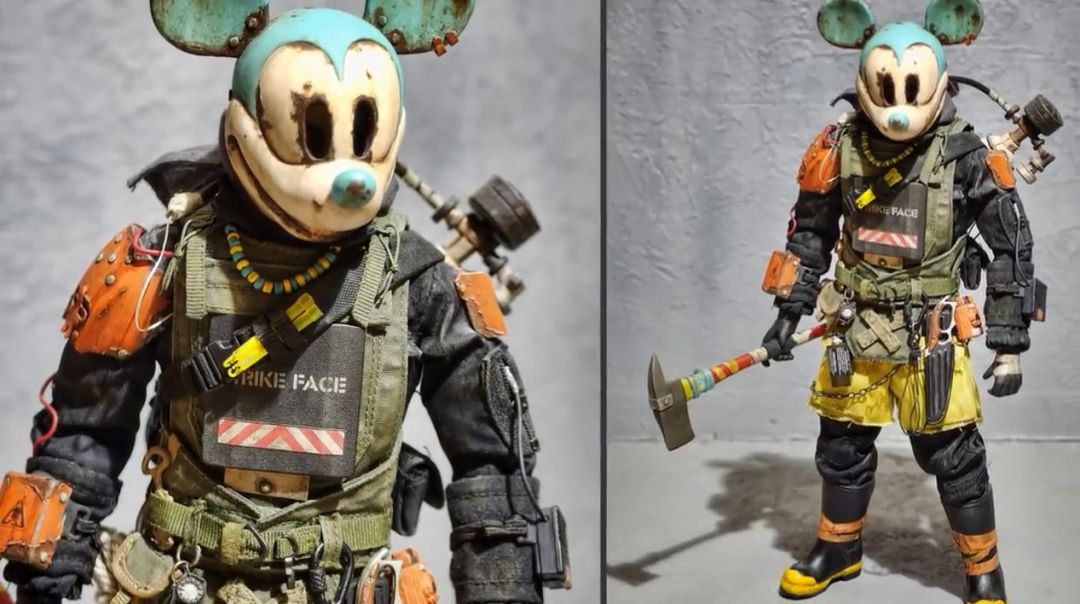 米奇唐老鸭高飞毛绒公仔,米奇和唐老鸭手办