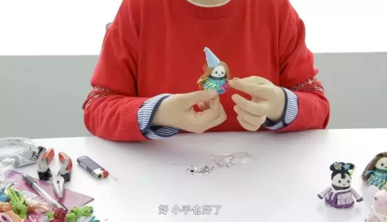 羽毛球变公仔,羽毛球造型玩偶