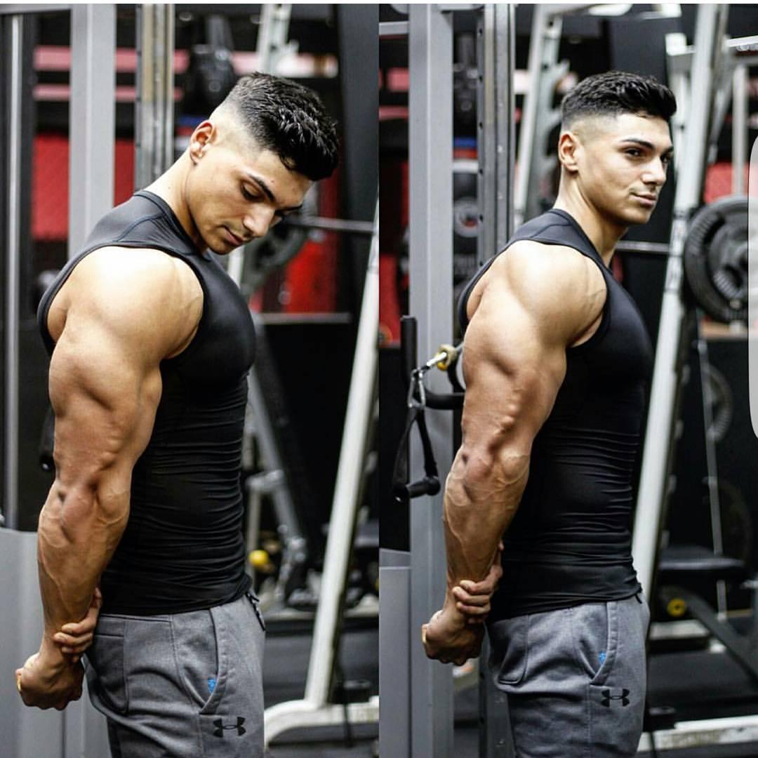 二头弯举后胳膊一直伸不直,二头弯举酸痛恢复