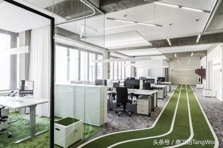 「原创」办公室里来场世界杯？一起感受下为运动而生的办公空间！