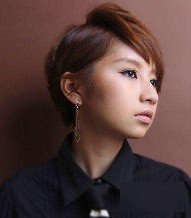 女士超帅沙宣发型,减龄可爱的沙宣发型