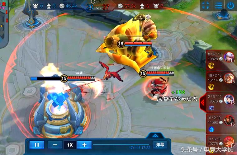 王者荣耀：当英雄模型变大十倍后，孙策纤夫的爱，元歌傀儡登场