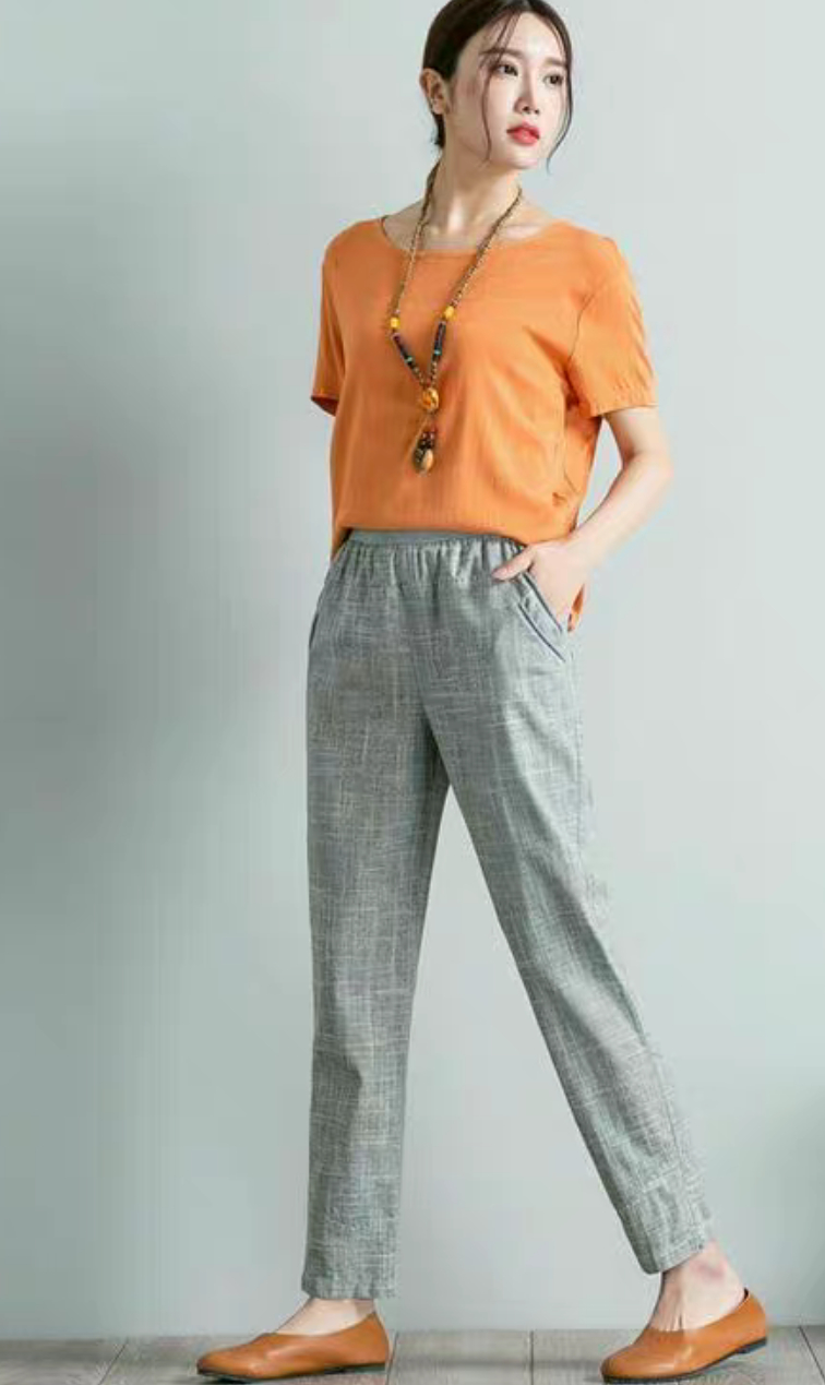 神奇灰裤子,神奇裤子穿搭