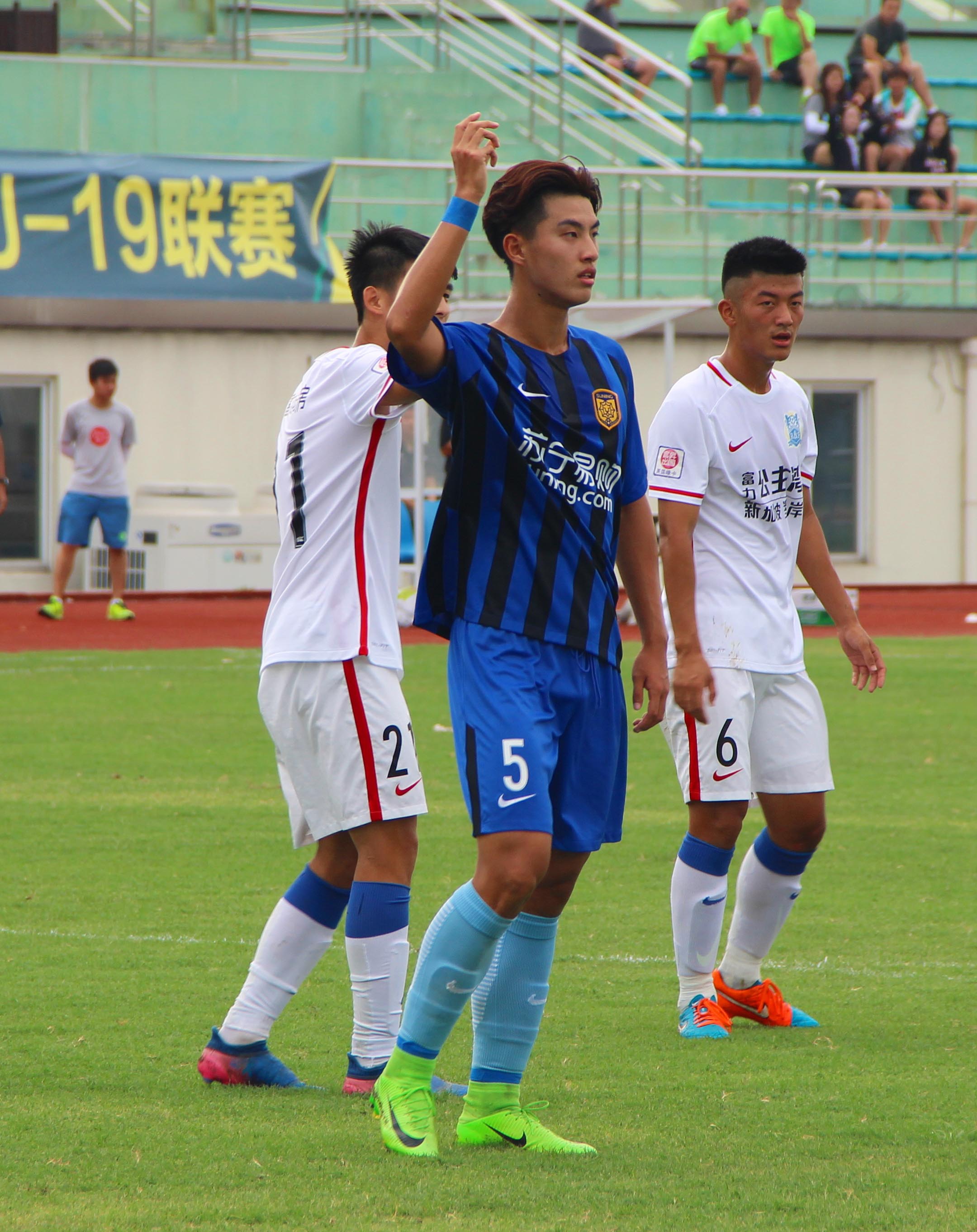江苏苏宁足球队齐雨熙,苏宁u19国青队