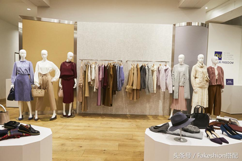 gu品牌女装设计图,gu服饰2019款