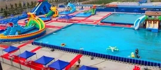 玩遍水上乐园全部设施第一视角,大连好玩的水上乐园