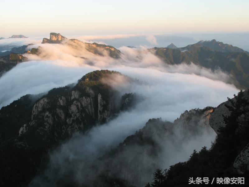 河南洛阳白云山景区,河南旅游白云山