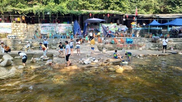 高冠瀑布风景,高冠瀑布游记