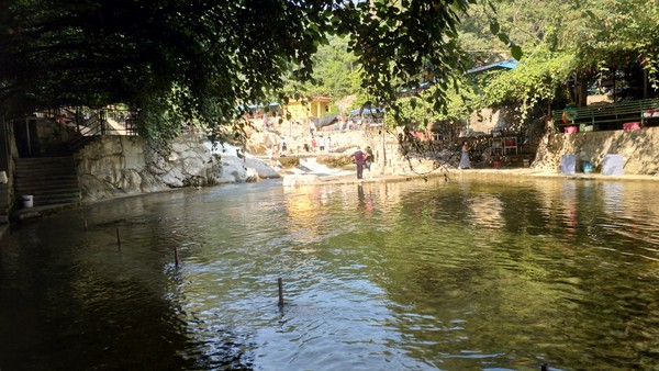 高冠瀑布风景,高冠瀑布游记