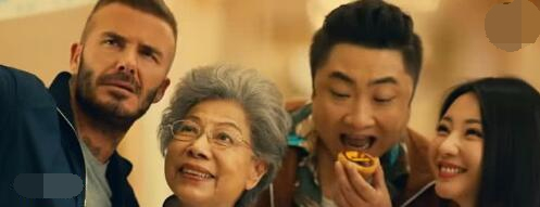 贝克汉姆拍短片,贝克汉姆罗兰合照