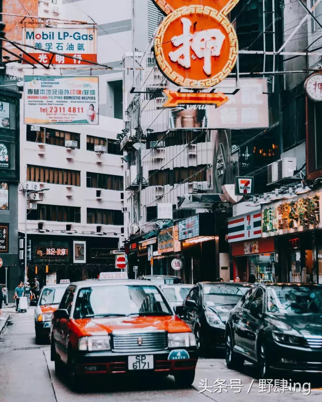 香港照片引人注目的地方,一张照片证明你去过的香港