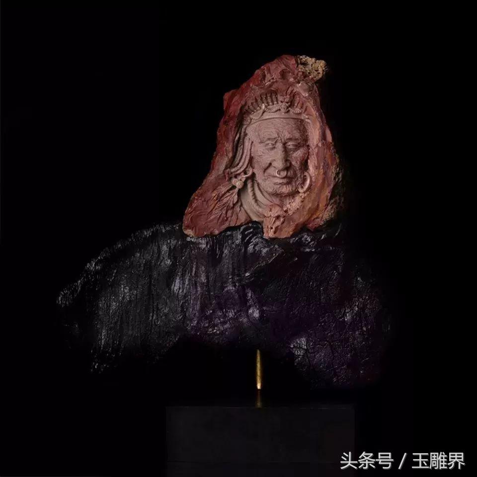 戈壁石雕刻大师作品,戈壁奇石打磨