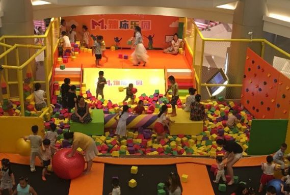 武汉最好玩的蹦床公园,武汉大型儿童乐园淘气堡