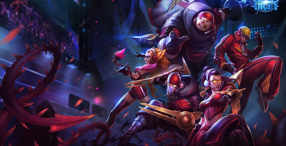 英雄联盟新皮肤原画,英雄联盟新皮肤至高天劫