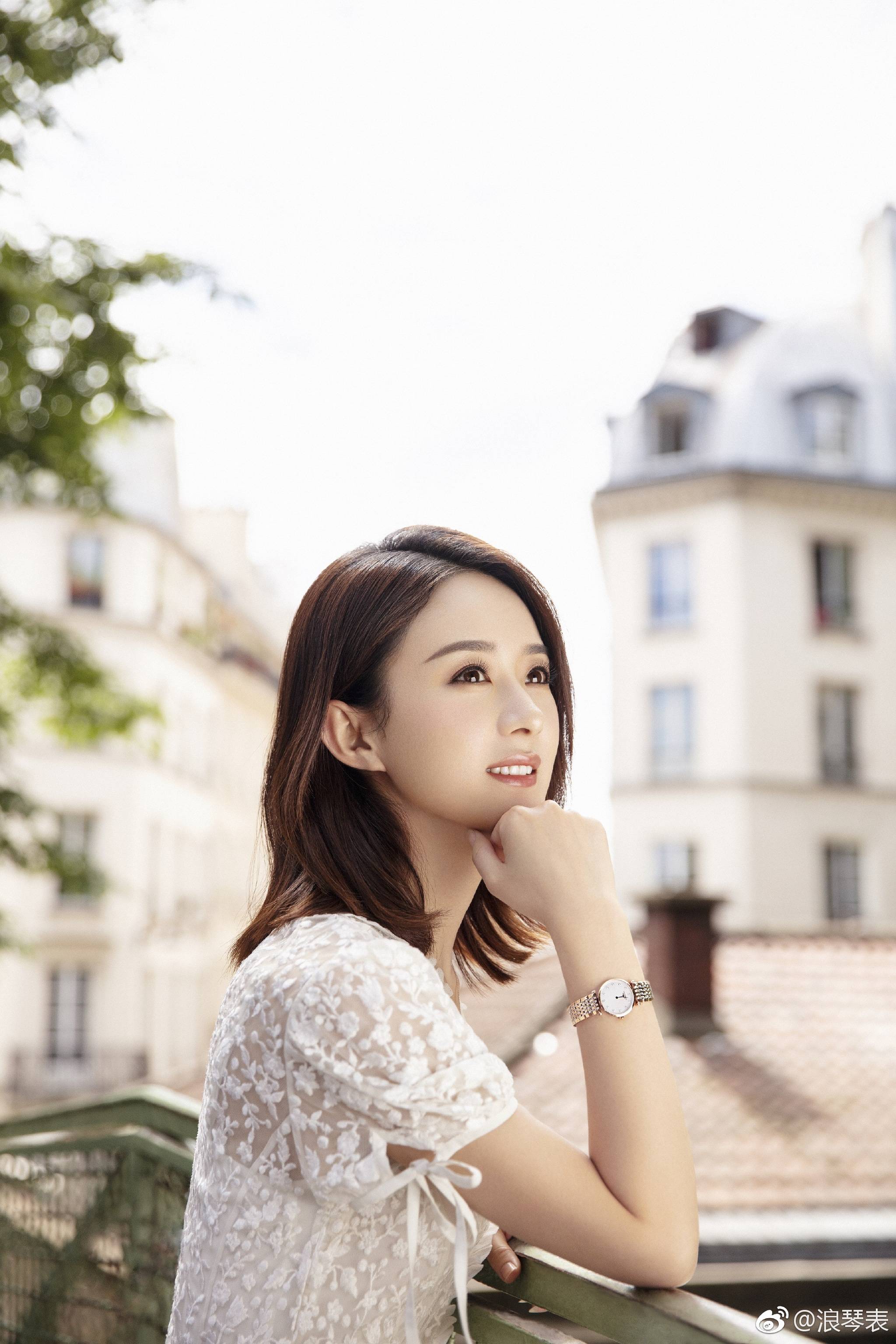 赵丽颖出席浪琴代言活动,浪琴代言人赵丽颖