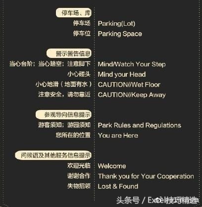 公共场所100个词汇,100个公共场所的英文单词