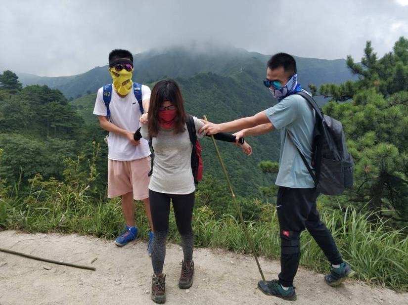 去武功山迪卡侬背包,迪卡侬mh500武功山