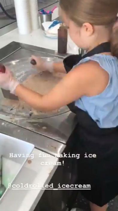 小七最新发型,小七剪短发的样子