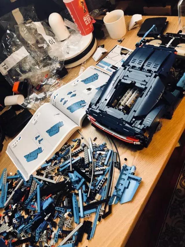 乐高10261与乐拼对比,乐拼和乐高布加迪的区别