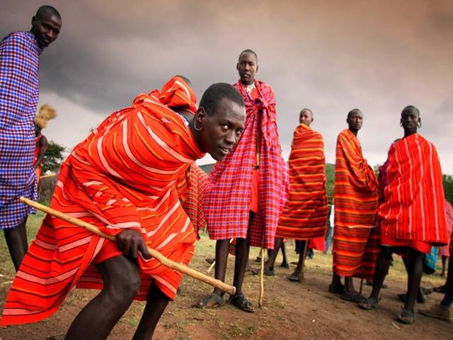 东非最著名的游牧民族，放牧为生敢与狮子搏斗，如今逐渐走入城市