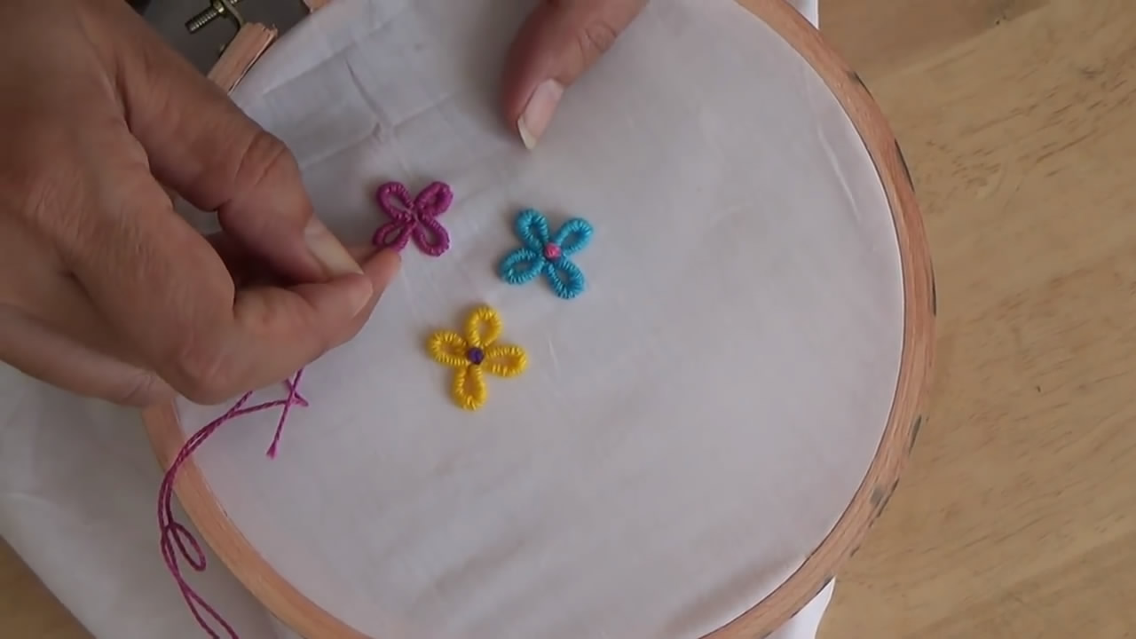 实用手工diy刺绣教程渐变,刺绣diy教程流苏