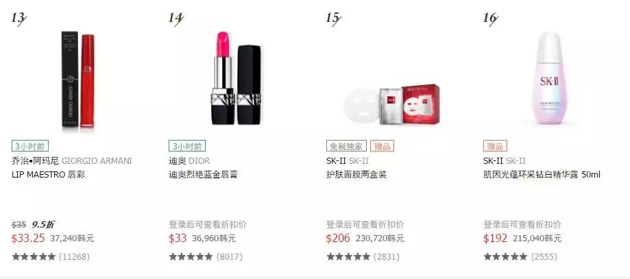 免税店品牌排行榜前十名,免税店十大必买品