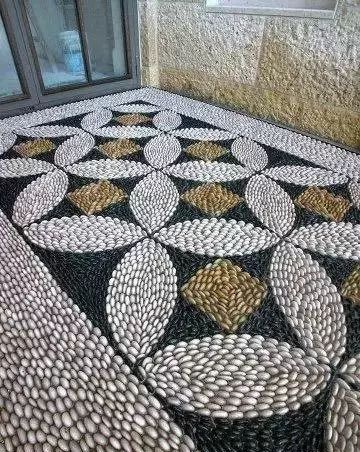 庭院地面铺装材料汇总,别墅庭院地面石材铺装