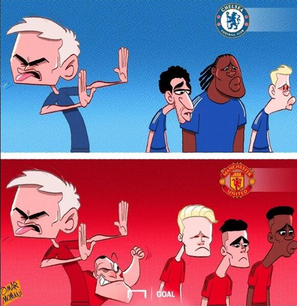 漫画恶搞,足坛漫画