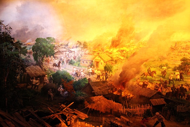 八国联军进攻中国慈禧逃到哪里了,八国联军慈禧逃跑经过的城市