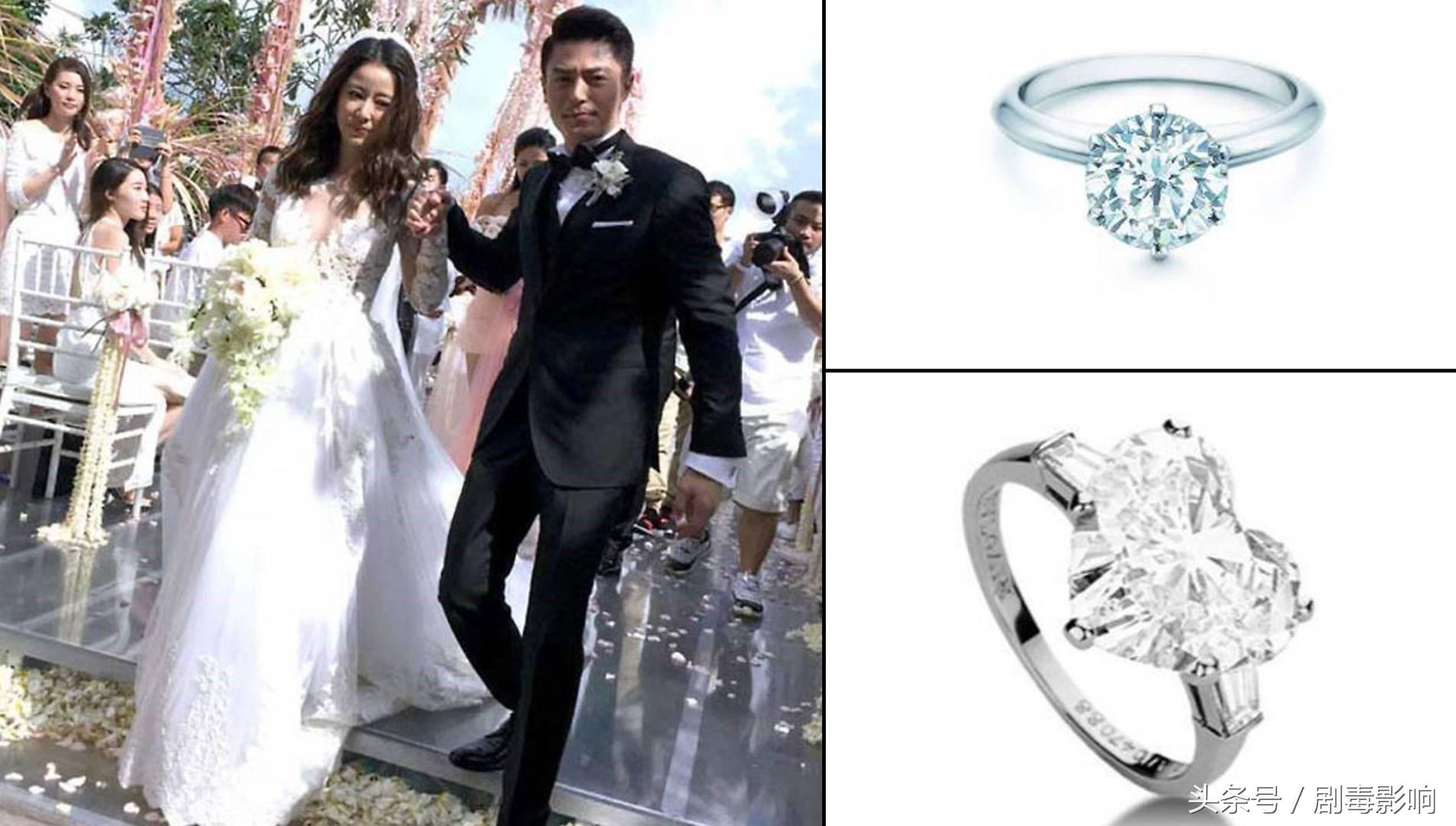刘诗诗四爪钻戒,刘诗诗杨幂婚戒