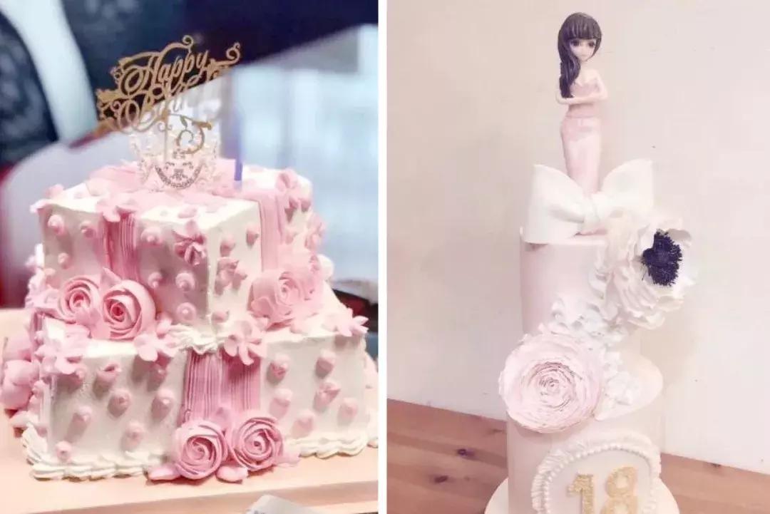 超漂亮六寸生日蛋糕,超好看时尚生日蛋糕