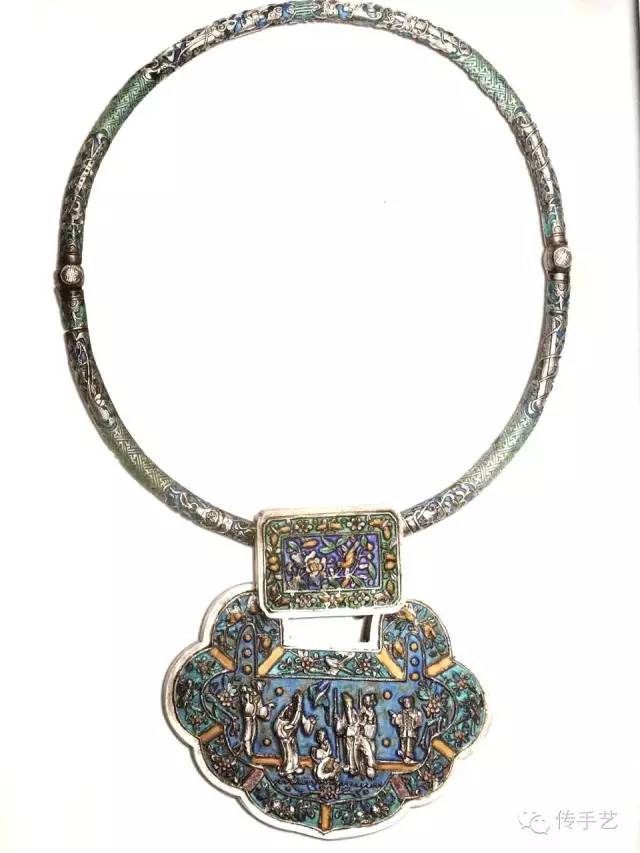 古代长命锁颈圈,中国古代民间长命锁图片