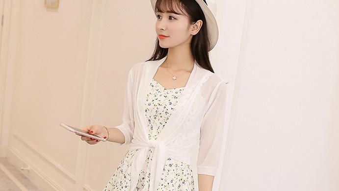 镂空针织罩衫女,波西米亚风镂空针织罩衫