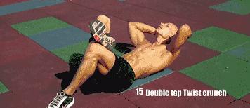 学会这套动作十五天练出人鱼线,一分钟学会人鱼线