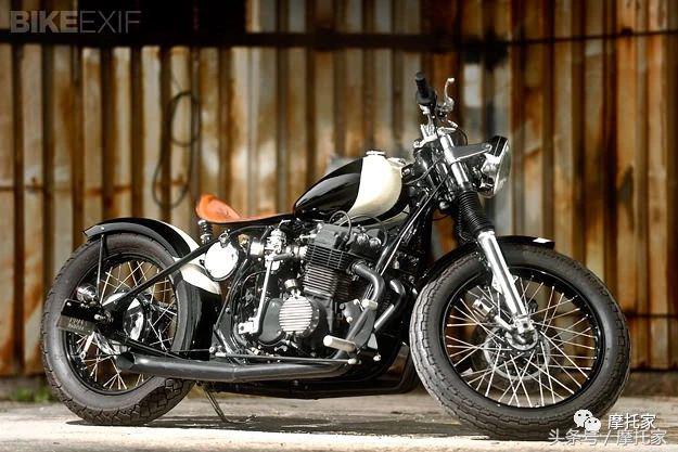 来自佛罗里达的名师坐骑-HONDACB750BOBBER