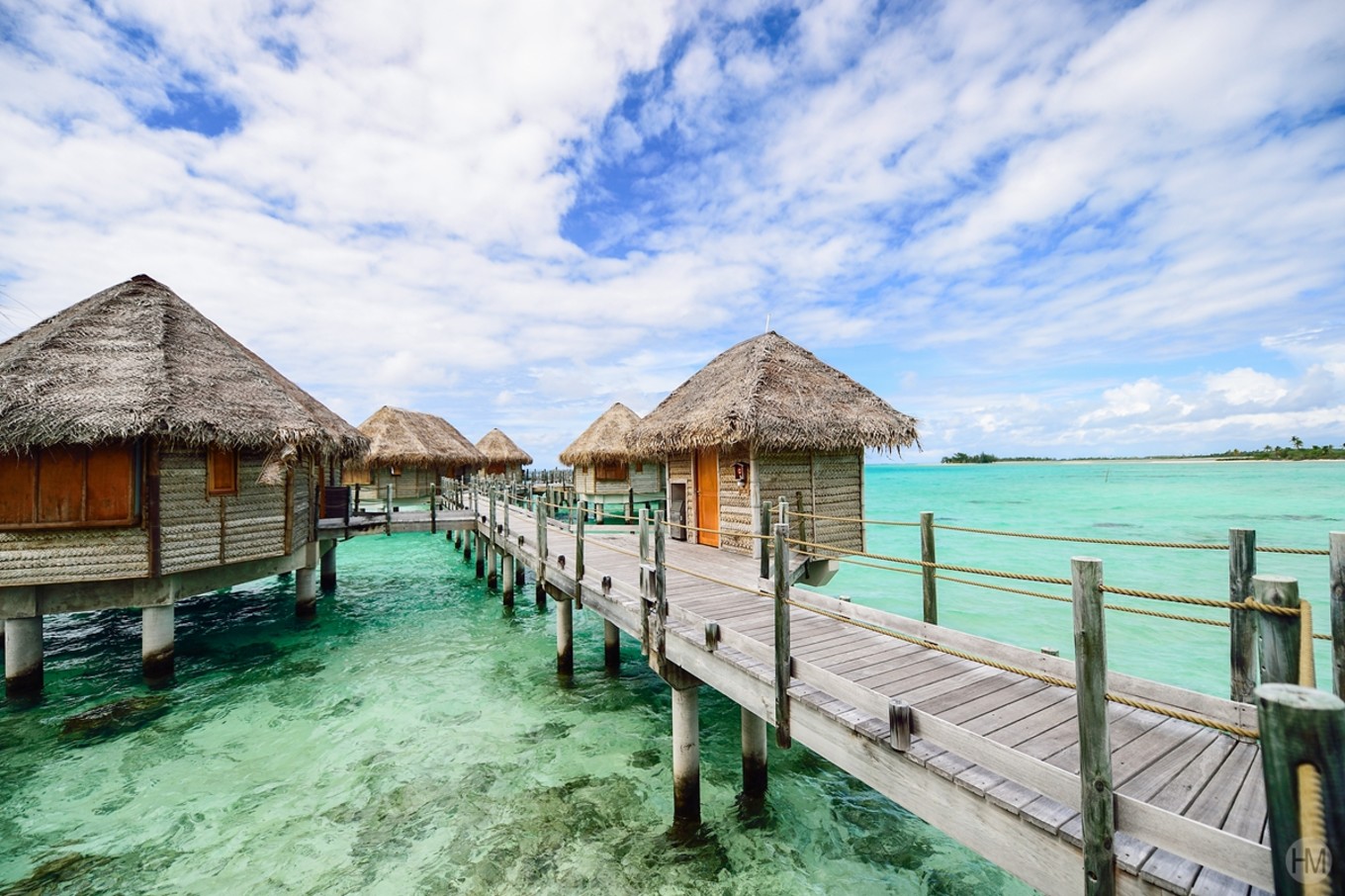 大溪地最接近天堂的地方,大溪地波拉波拉岛泳池