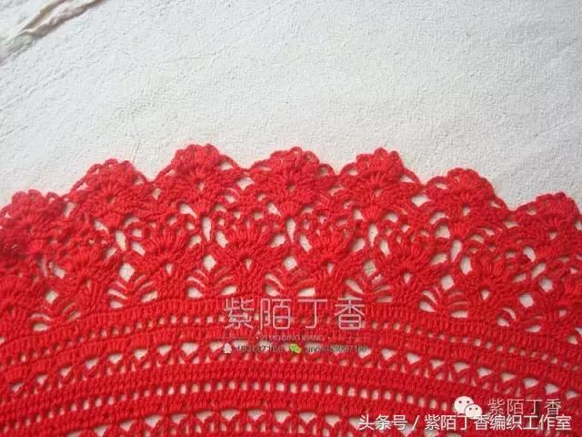 月神披肩紫陌丁香高清图解,紫陌丁香大披肩