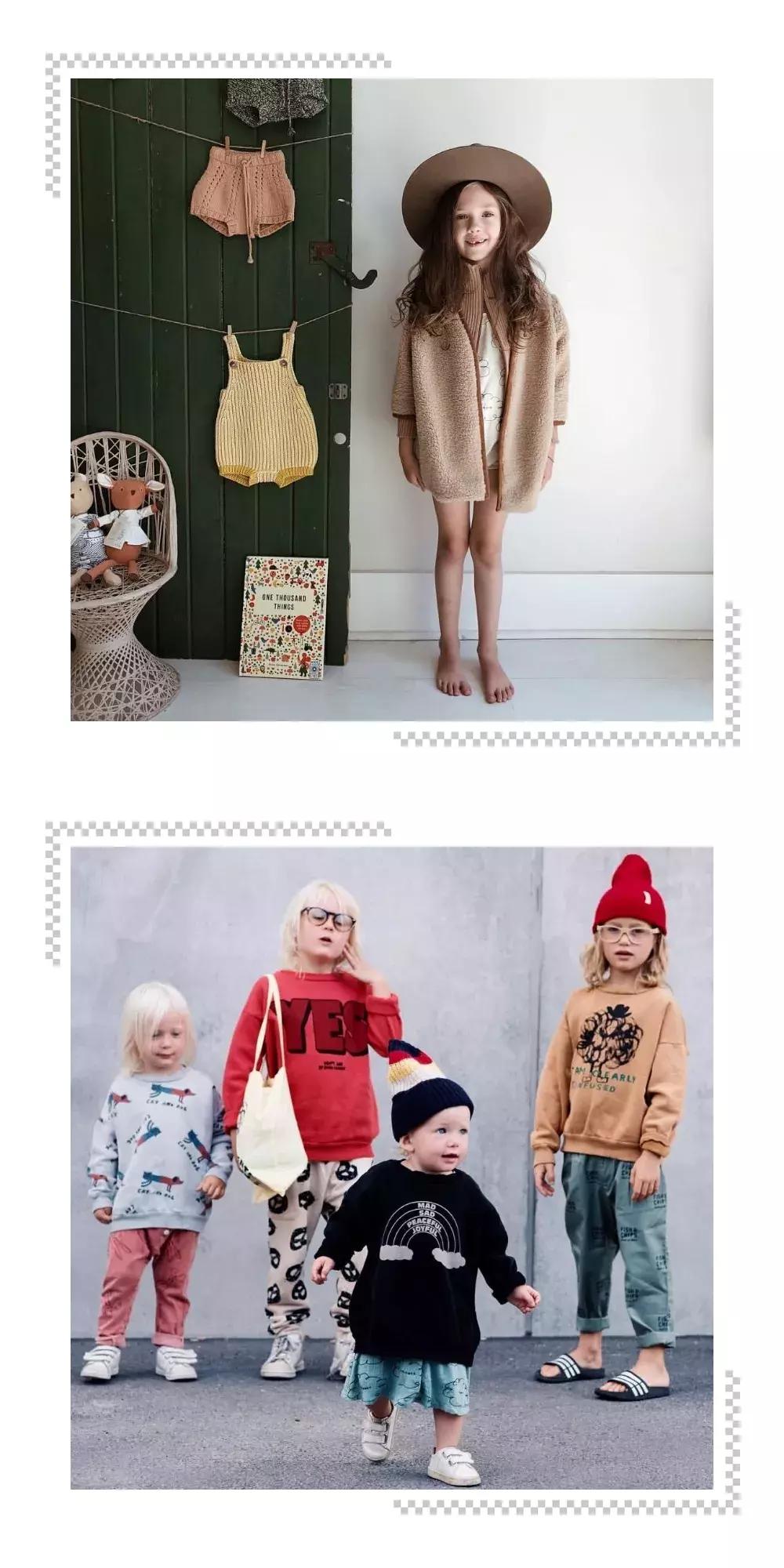 ins穿搭博主童装,韩国ins风穿搭博主童装