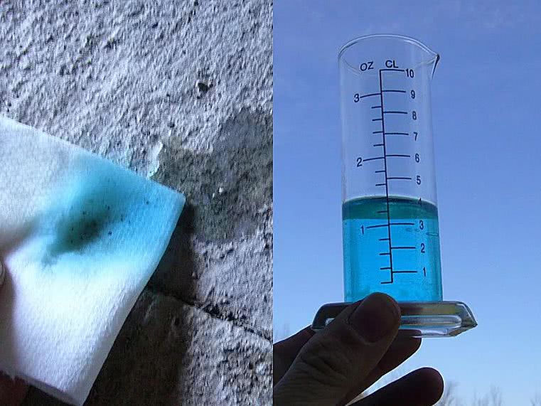 车底漏防冻液图片,车底盘漏液体是怎么回事