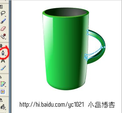 ps基础杯子制作教程,ps水杯背景效果图