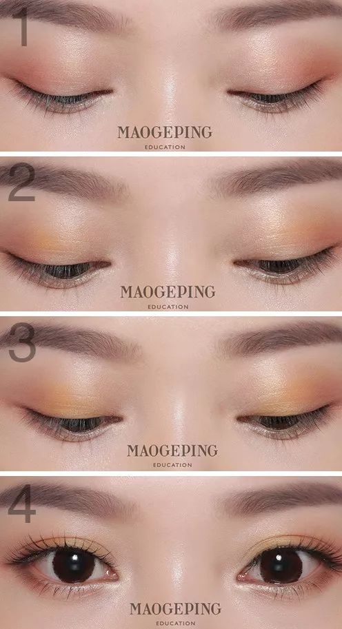 18种颜色眼影搭配画眼影教程,怎么用三色眼影盘画眼影好看